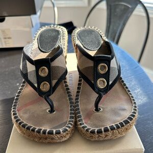 Burberry wedges